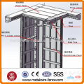 Construcción del sistema de plantilla de aluminio